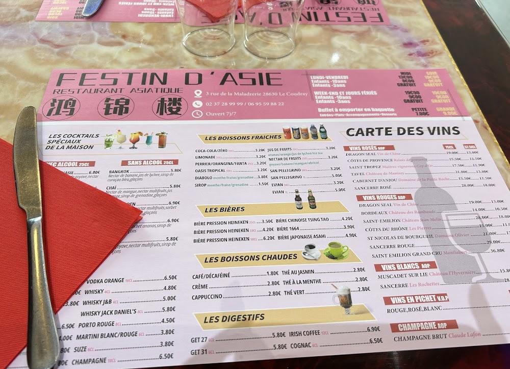 Festin d'Asie - Menu Image 2